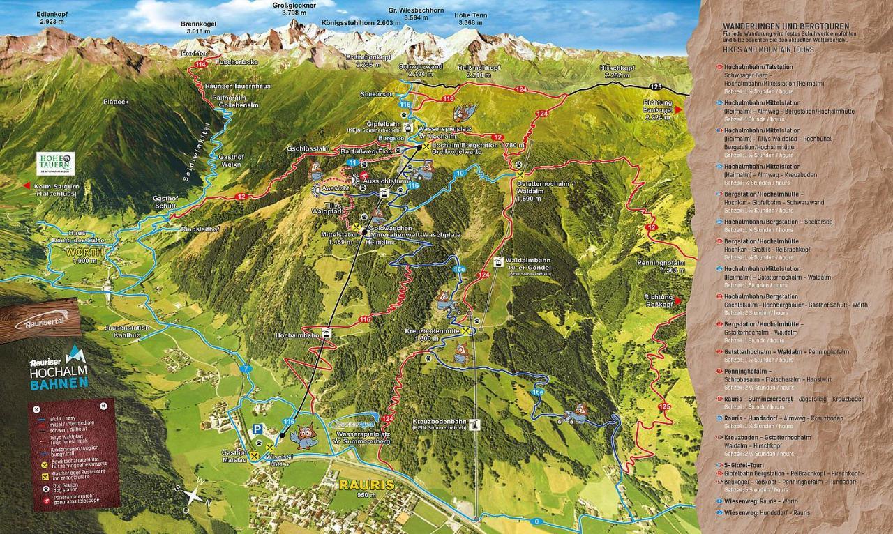 Modern Mountain Apart Directly By Skiing Area Rauris Ngoại thất bức ảnh